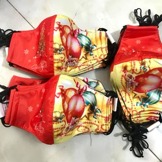 khẩu trang vải - noel