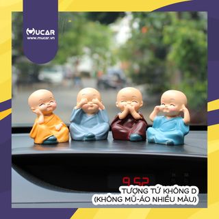 Bộ tượng 4 chú tiểu - Bộ tượng tứ không D