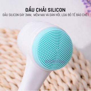 Cọ rửa mặt cầm tay massage 3D