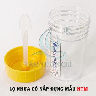 Lọ đựng mẫu phân có muỗng không có chất bảo quản túi 100 cái TTC