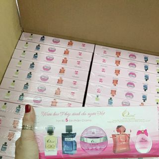 Set 5 chai nước hoa charem mini