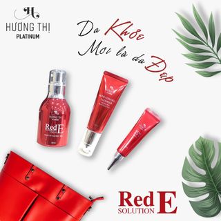 Bộ trị mụn từ siêu Vitamin E Đỏ Red E Solution Hương Thị