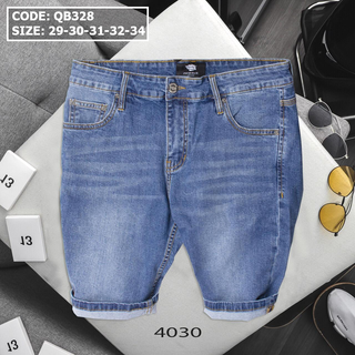 Quần short jean nam co giãn cao cấp Pegasus