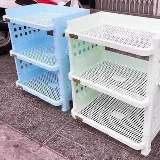Kệ úp chén bát 3 tầng Việt Nhật