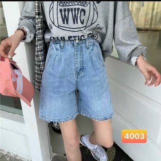 Quần short jean ngố nữ cao cấp