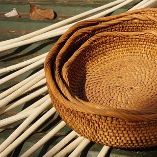 Rổ mây lượn sóng