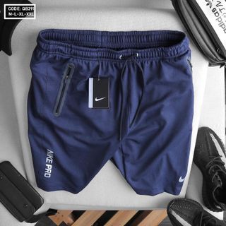 Quần short thể thao nam in chữ Pro