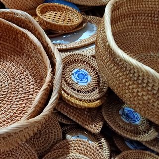 Rổ mây lượn sóng