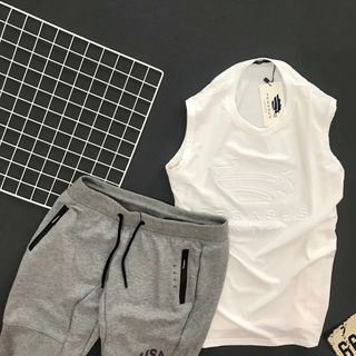 Set bộ nam áo ba lỗ quần short