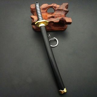 Móc khóa kiếm Zoro Law One Piece bằng hợp kim không gỉ 16cm