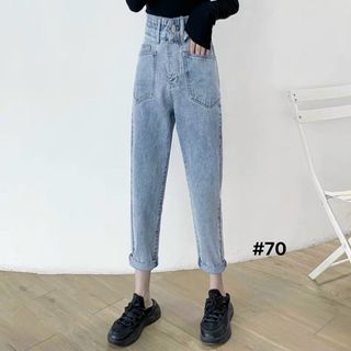 Quần baggy jean nữ đại, big size