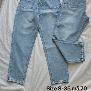 Quần baggy jean nữ đại, big size