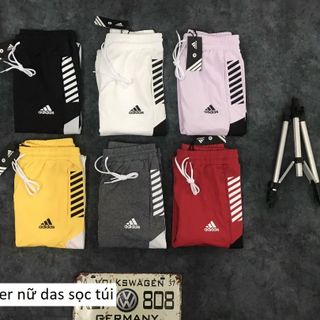 JOGGER NỮ SỌC TÚI SIÊU CO GIÃN