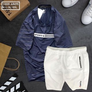 Áo thun nam cổ tròn thể thao