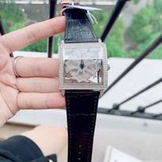 Đồng hồ Davena nữ - hoa tuyết mặt vuông