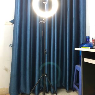 Đèn livestream size 33cm, 3 chế độ sáng, Chân đèn cao từ 0,8m đến 2m1