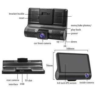 camera ô tô [ tặng kèm thẻ nhớ ]