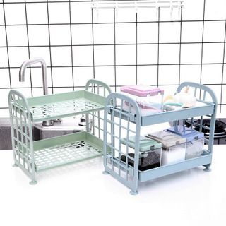Kệ nhựa mini 2 tầng nhỏ gọn