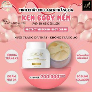 Kem body A bao trắng k bết rích có sẵn giá đẹp