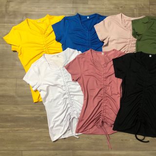 Áo tập dài rút dây T10