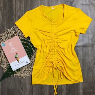 Áo tập dài rút dây T10