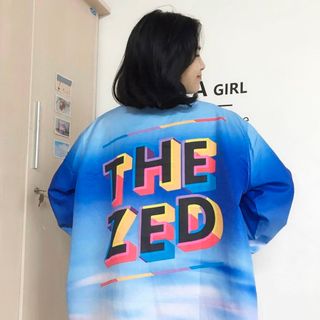 Áo khoác dù loang THE END cá tính, năng động
