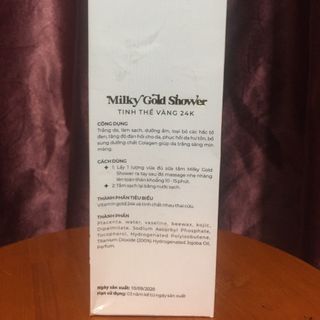 Milky Gold Shower - Tinh thể vàng 24K
