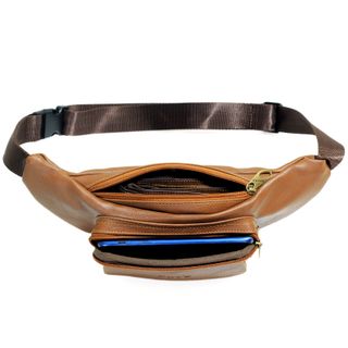 Túi bao tử CNT unisex TĐX 55 đeo được 2 kiểu năng động BÒ ĐẬM