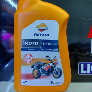 Repsol Moto Sintetico 10W40 SN,MA2 tổng hợp cao cấp 1L