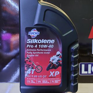 Fuchs Silkolene Pro4XP 10W40 SN,MA2 tổng hợp cao cấp 1L