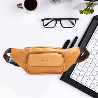 Túi bao tử CNT unisex TĐX55 đeo được 2 kiểu năng động BÒ LỢT