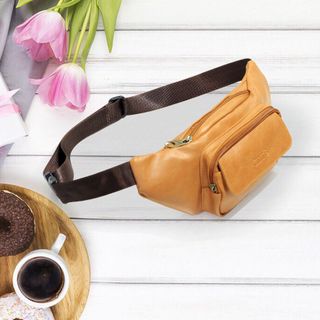 Túi bao tử CNT unisex TĐX55 đeo được 2 kiểu năng động BÒ LỢT