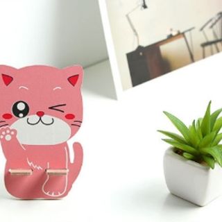 Đế kê điện thoại gỗ. Giá sỉ 10k