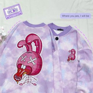 Áo khoác loang chất PE dày mịn, cute