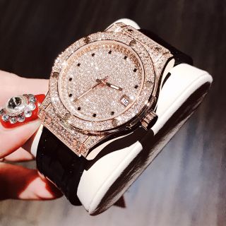 Đồng hồ Davena nữ máy cơ bản rose