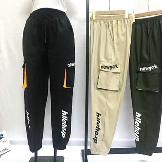 Quần kaki 1 túi hộp in chữ NEWYORK mềm mịn