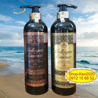Cặp dầu gội xả Yody Collagen Essence (800ml x2) phục hồi và kích thích mọc tóc