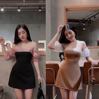 Đầm rớt vai giá sỉ