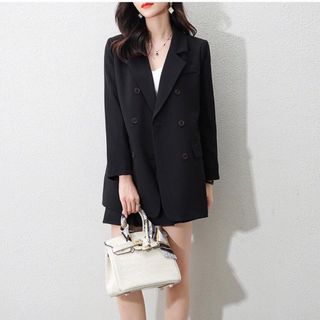 SET ÁO KHOÁC VEST CHÂN VÁY XẾP LI - DT1399 - váy quần xưởng may đô thành
