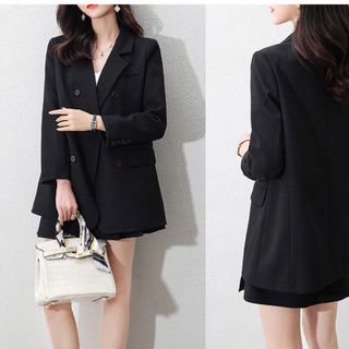 SET ÁO KHOÁC VEST CHÂN VÁY XẾP LI - DT1399 - váy quần xưởng may đô thành