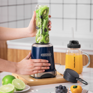 MÁY XAY TRÁI CÂY 02 CỐC ĐÔI - CHÍNH HÃNG MORPHY RICHARDS