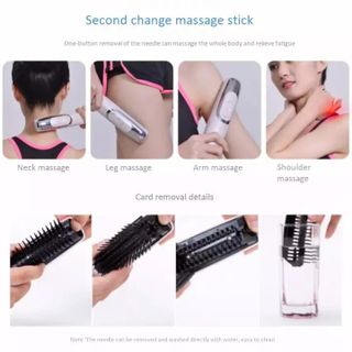 LƯỢC MASSAGE ĐẦU HỒNG NGOẠI - KÍCH THÍCH MỌC TÓC