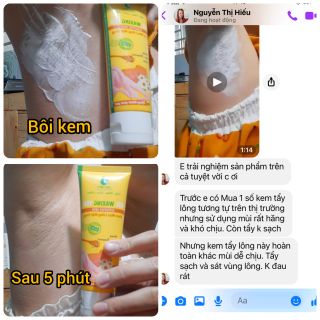 Kem tẩy lông