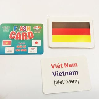 Thẻ học thông minh song ngữ 18 chủ đề
