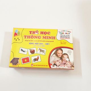 Thẻ học thông minh song ngữ 18 chủ đề