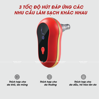 MÁY HÚT MỤN ĐẦU ĐEN CẦM TAY MINI LÀM SẠCH TRẺ HÓA DA CAO CẤP