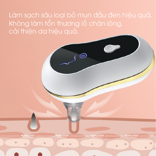 MÁY HÚT MỤN ĐẦU ĐEN CẦM TAY MINI LÀM SẠCH TRẺ HÓA DA CAO CẤP
