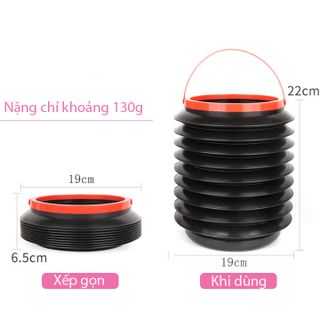 Xô gấp gọn 4 lít đa năng