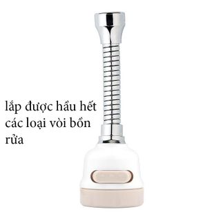 Vòi tăng áp điều hướng 360 độ với 3 chế độ chảy