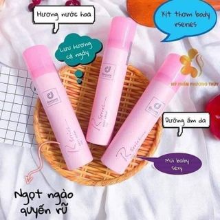 XỊT Thơm body RSERIE hương hoa hồng Thái Lan